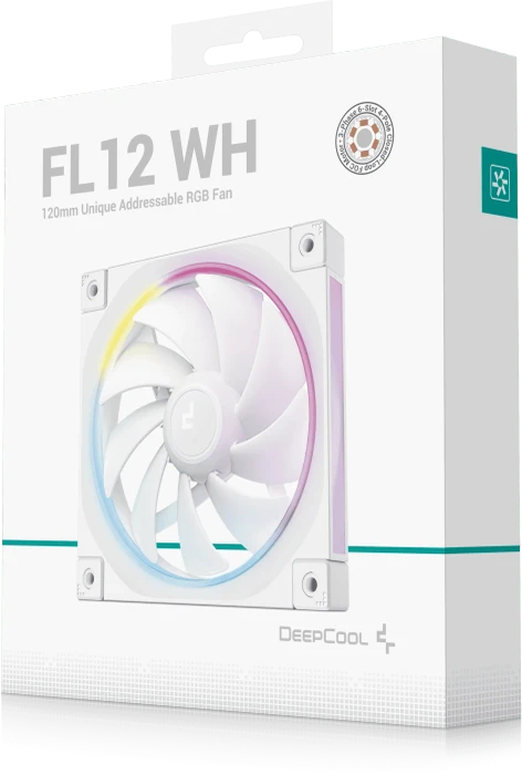 DeepCool FL12 WH, weiß, 120mm