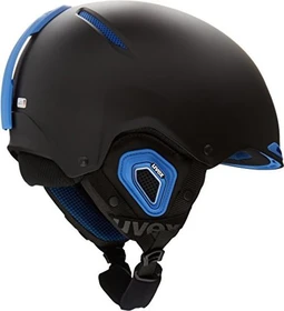UVEX Jakk+ Helm black/cyan mat