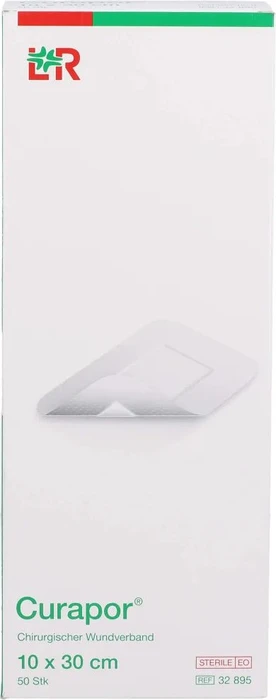 Lohmann & Rauscher Curapor Wundverband steril chirurgisch, 10 x 30cm, 50 Stück