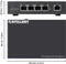 Intellinet Desktop Gigabit Switch, 5x RJ-45, 90W PoE+ Vorschaubild