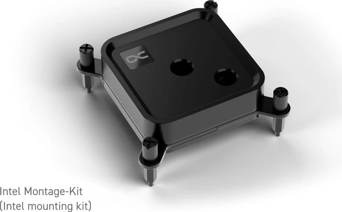 Alphacool Core 1 LT Black, Acetal/Nickel