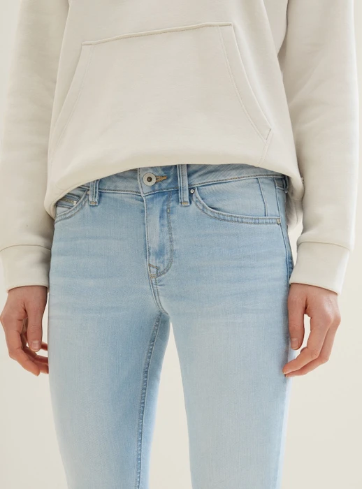 Tom Tailor Jona Extra Skinny Jeans Jeans clean light stone blue denim (Damen)