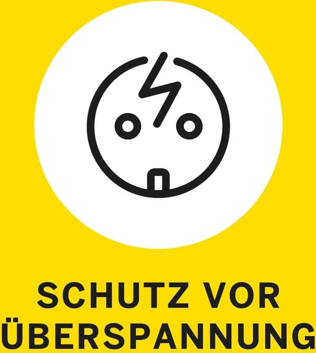 Ehmann Aluminium Steckdosenleiste, 4-fach, mit Schalter, Überspannungsschutz, Netzfilter, 1.5m, grau