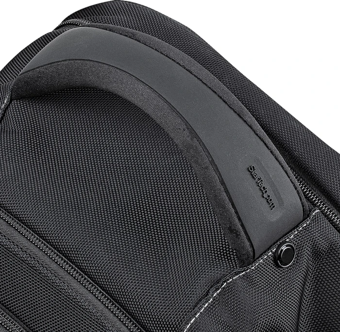 StarTech 15.6" Laptop Rucksack mit abnehmbarer Zubehörtasche, schwarz