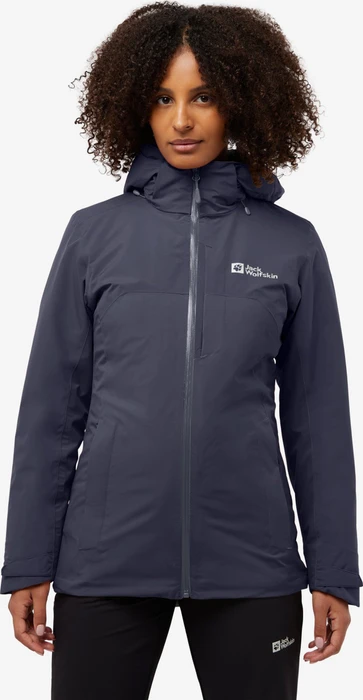 Jack Wolfskin Hunberg 3in1 Funktionsjacke graphite (Damen)