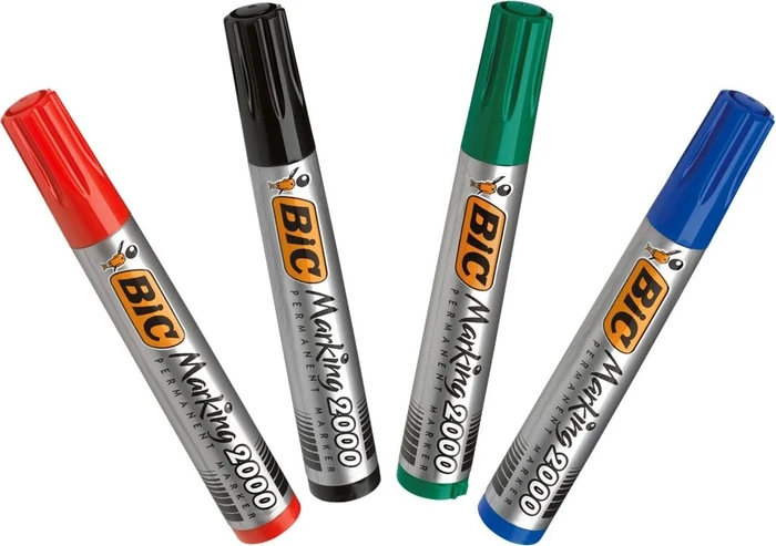 BIC Marking 2000 ECOlutions Permanentmarker Rundspitze 1.7mm rot