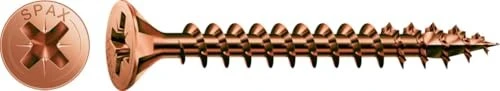 Spax brüniert C1A 4CUT PZ2 Universalschraube, 4x35mm, 1000 Stück
