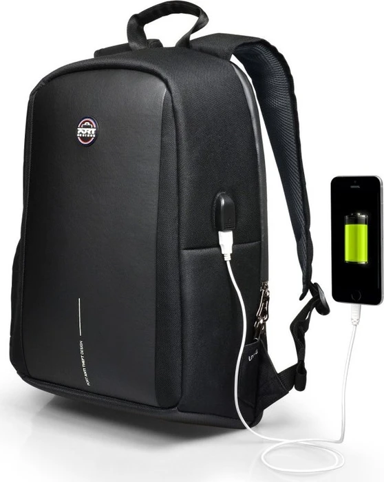 Port Designs Chicago Evo 13/15.6" Notebook-Rucksack, schwarz