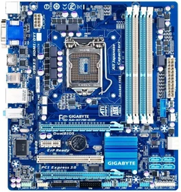 GIGABYTE GA-H77M-D3H (Rev. 1.1) (Intel 1155)