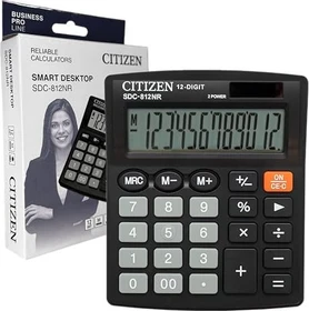 Citizen SDC-812NR, schwarz