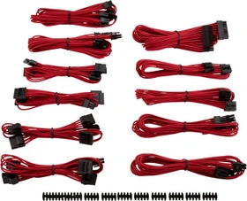 Corsair PSU Cable Kit Type 4 - Pro Package - Gen3, rot