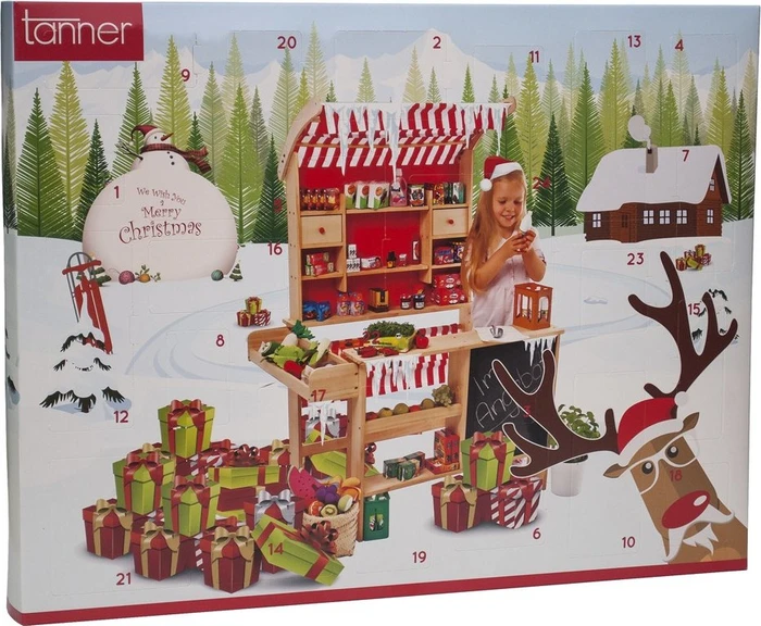 Tanner Spiellebensmittel Adventskalender 2018