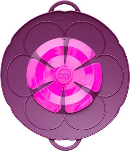 Kochblume Überkochschutz 22cm lila