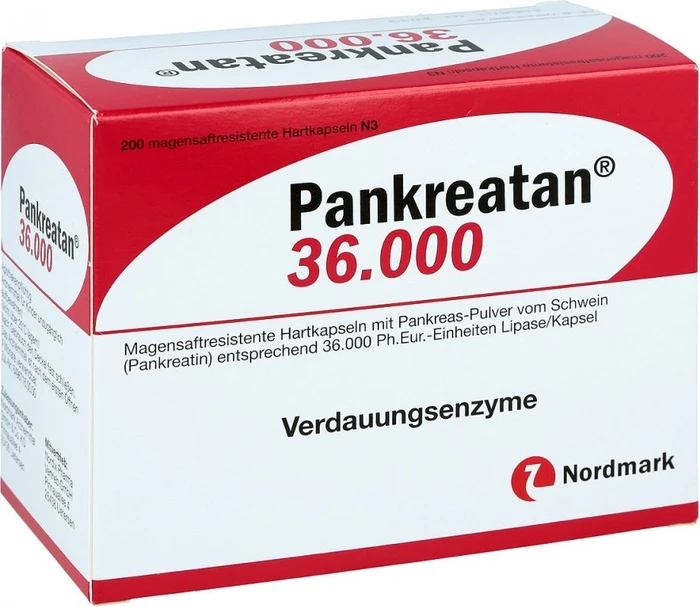 Nordmark Pankreatan 36.000 Kapseln