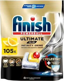 Finish Powerball Ultimate Plus Geschirrspültabs, 105 Stück