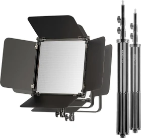 Walimex Pro LED Niova 100-F Pro 100W Bi Color Set2