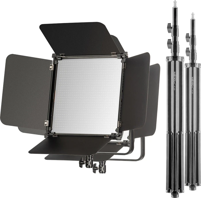 Walimex Pro LED Niova 100-F Pro 100W Bi Color Set2