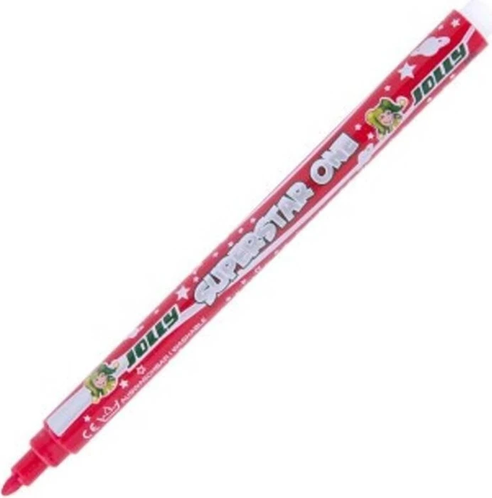 Jolly Superstar One Fasermaler kirschrot, Etui