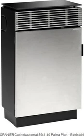 Oranier Palma Plan Erdgas 4.7kW Gas-Heizautomat edelstahl