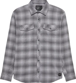 Fox Racing Survivalist Stretch Flannel Hemd langarm light grey (Herren)