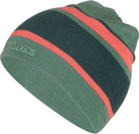 Trollkids Nordland Mütze dusty teal (Junior)