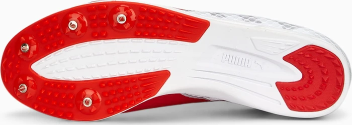 Puma evoSPEED Distance 11 puma white/puma red/metallic silver