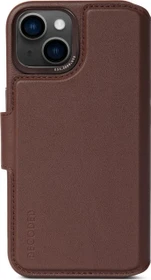 Decoded Leather Modu Wallet für Apple iPhone 14 Plus Chocolate Brown