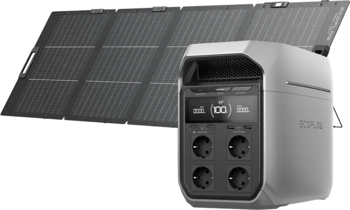 EcoFlow DELTA 3 Power Station Solargenerator, 1024Wh