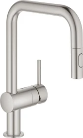 Grohe Minta Einhand-Spültischbatterie 1/2" supersteel