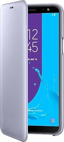 Samsung Wallet Cover für Galaxy J6 (2018) lavender