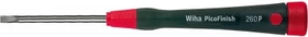 Wiha PicoFinish 260P Schlitz Schraubendreher, 4x60mm