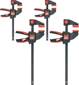 Bessey EZM-EZL-SET Einhandzwinge, 300/80mm, 4 Stück