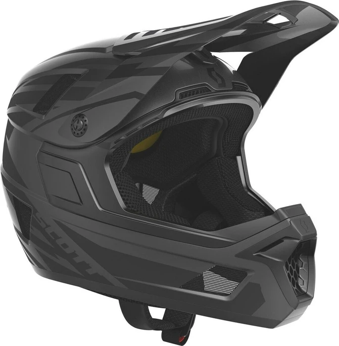Scott Nero Plus Fullface-Helm schwarz