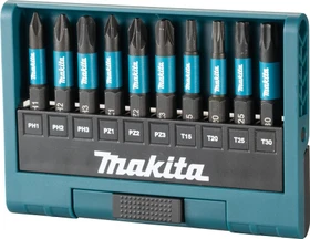 Makita Impact Black Bitset inkl. Werkzeugbox, 10-tlg.
