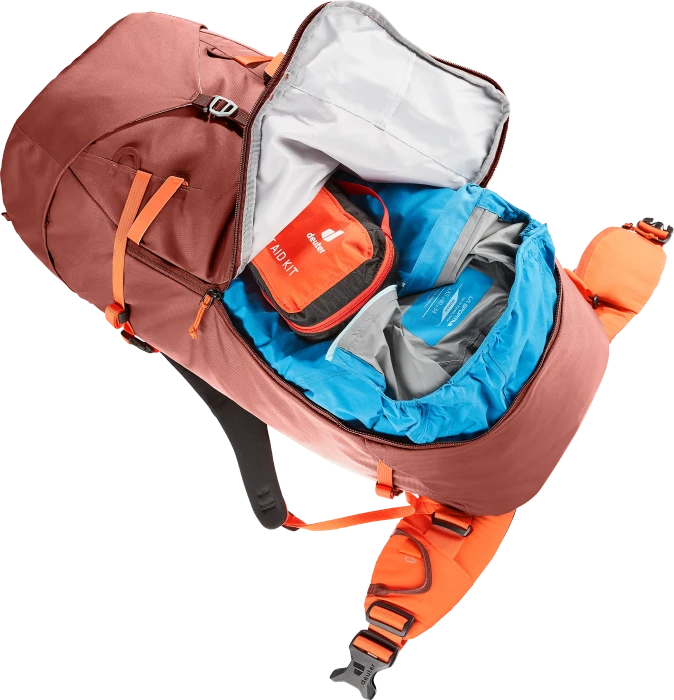 Deuter Guide 44+8 redwood/papaya