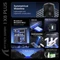 Attack Shark X8 Plus Tri-mode Wireless Gaming Mouse, weiß, USB/Bluetooth Vorschaubild