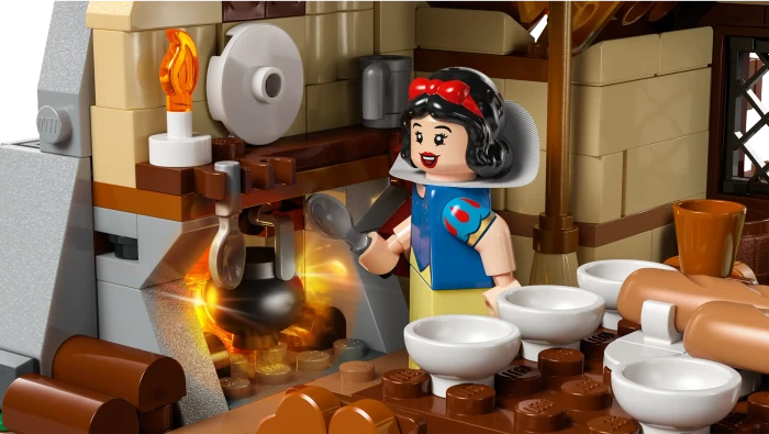 LEGO Disney - Die Hütte von Schneewittchen und den sieben Zwergen