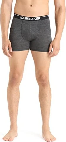 Icebreaker Anatomica Boxer Briefs jet heather (Herren)