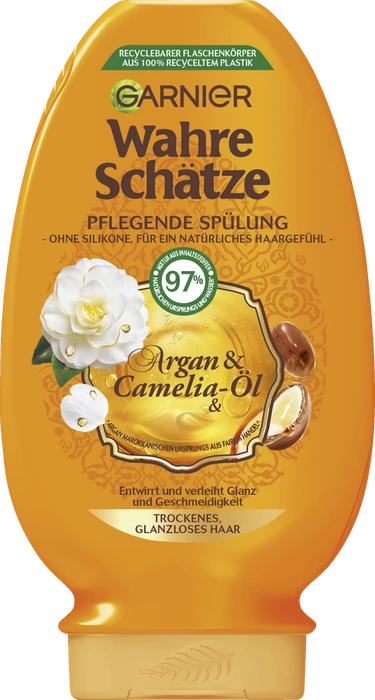 Garnier Wahre Schätze Argan- & Camelia Öl Spülung, 200ml