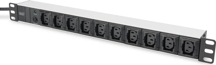 Digitus 19" Steckdosenleiste, 1HE, 10-fach, 250V, 2m