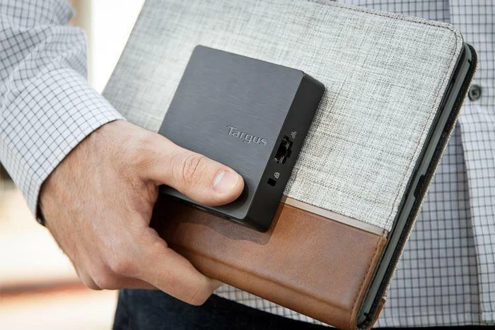 Targus Travel Dock, USB-Hub, RJ-45, USB-C 3.0 [Stecker]