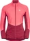 Odlo The Run Easy Warm Hybrid Funktionsjacke deep claret/siesta (Damen) Vorschaubild