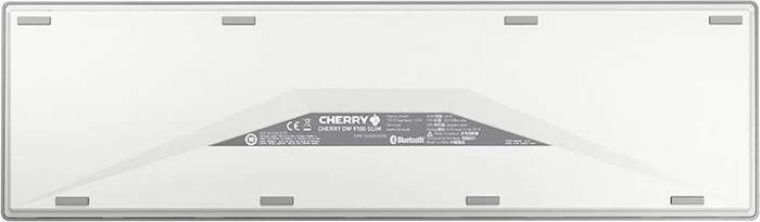 Cherry DW 9100 Slim weiß/silber, USB/Bluetooth, CH