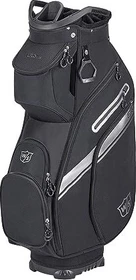 Wilson Exo II Cartbag Golftasche schwarz/silber