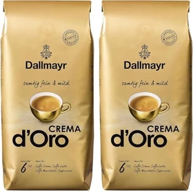 Dallmayr Crema d'Oro Kaffeebohnen, 1.00kg