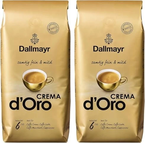 Dallmayr Crema d'Oro Kaffeebohnen, 1.00kg