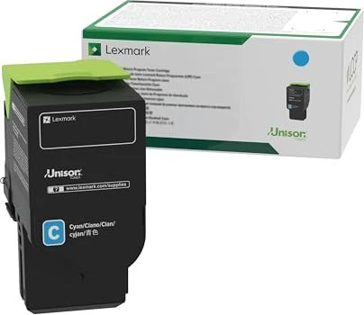 Lexmark Return Toner C242XC0 cyan sehr hohe Kapazität