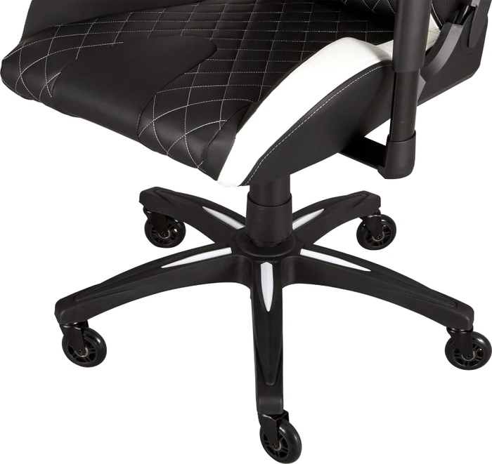 Corsair T1 Race Gamingstuhl, schwarz/weiß