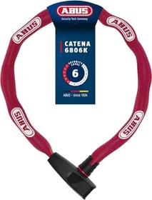 ABUS Catena 6806K/85 Kettenschloss, Schlüssel coral