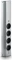 Naber Mira Wand small, 4-fach, 2m, Edelstahl Vorschaubild